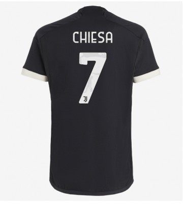 Juventus Federico Chiesa #7 Tercera Equipación 2023-24 Manga Corta